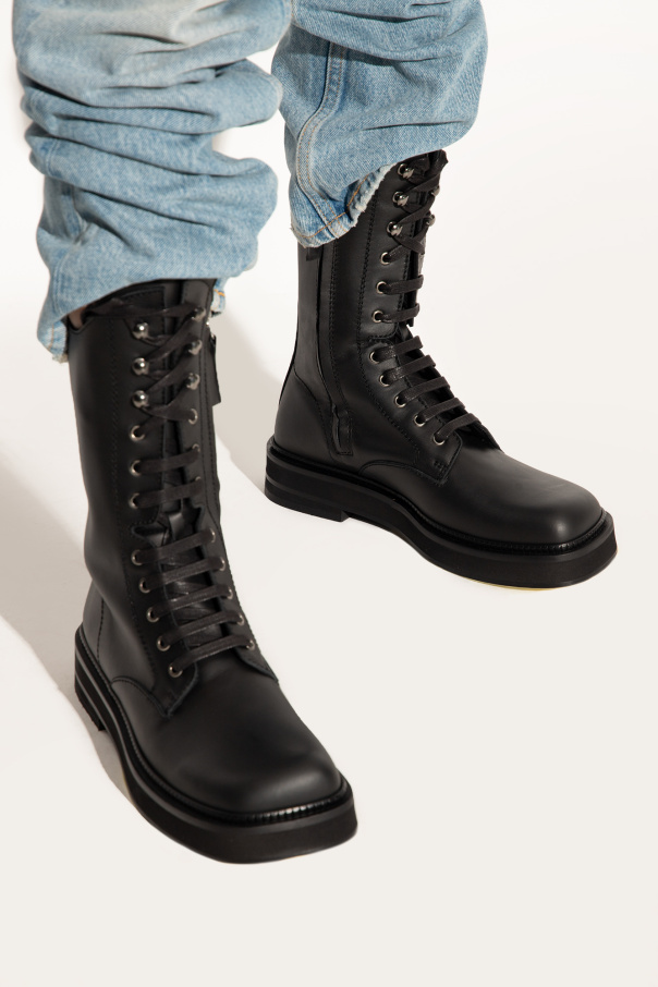 SchaferandweinerShops TW - Black 'Robin' ankle boots The